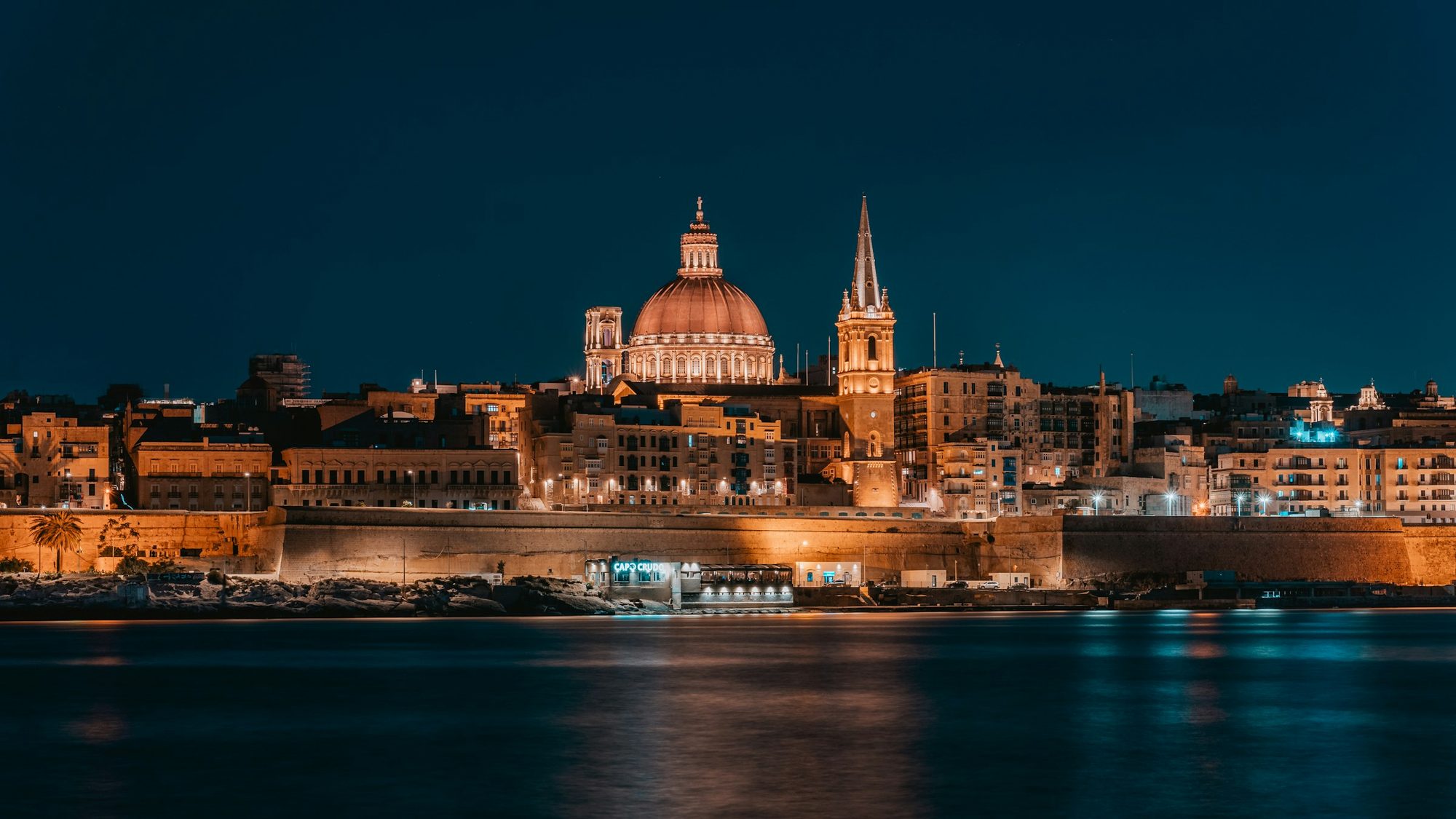 Valletta seen from the water